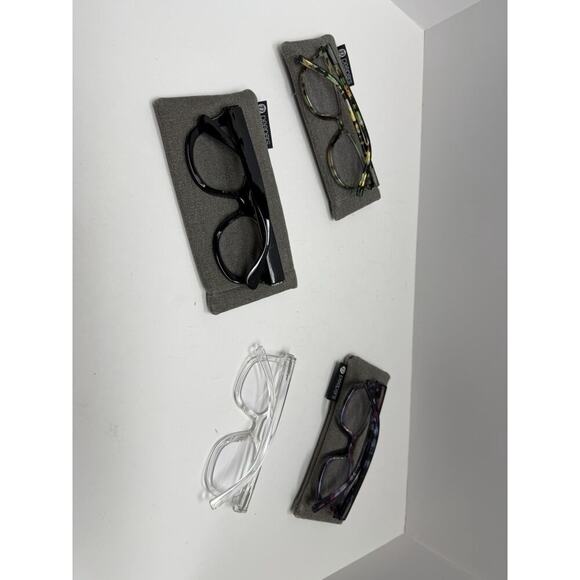 Peepers Women’s Reading Glasses Cheaters 3.50 Blue Light NWOT Set Of 4